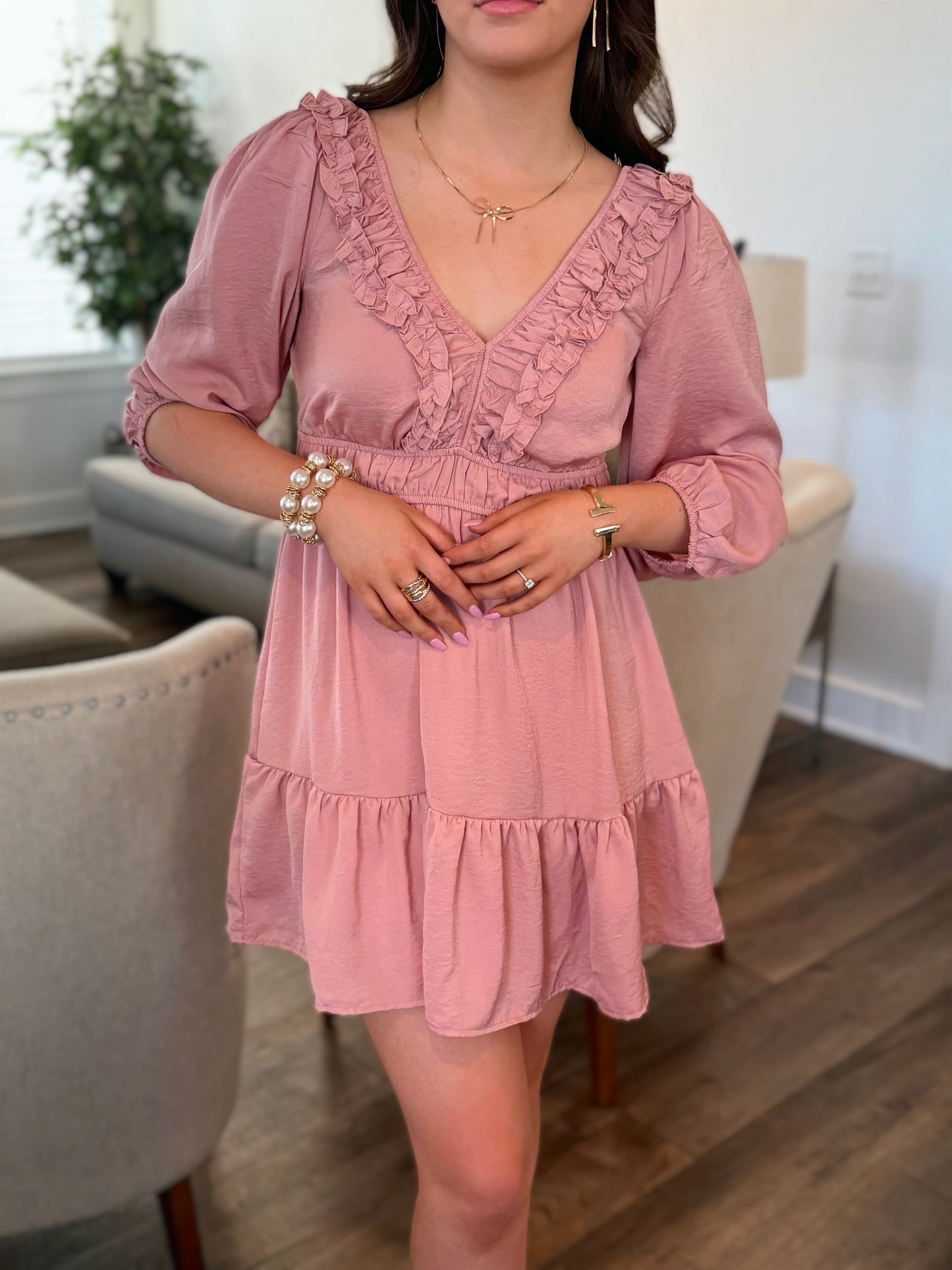 Tiered Ruffle Dress