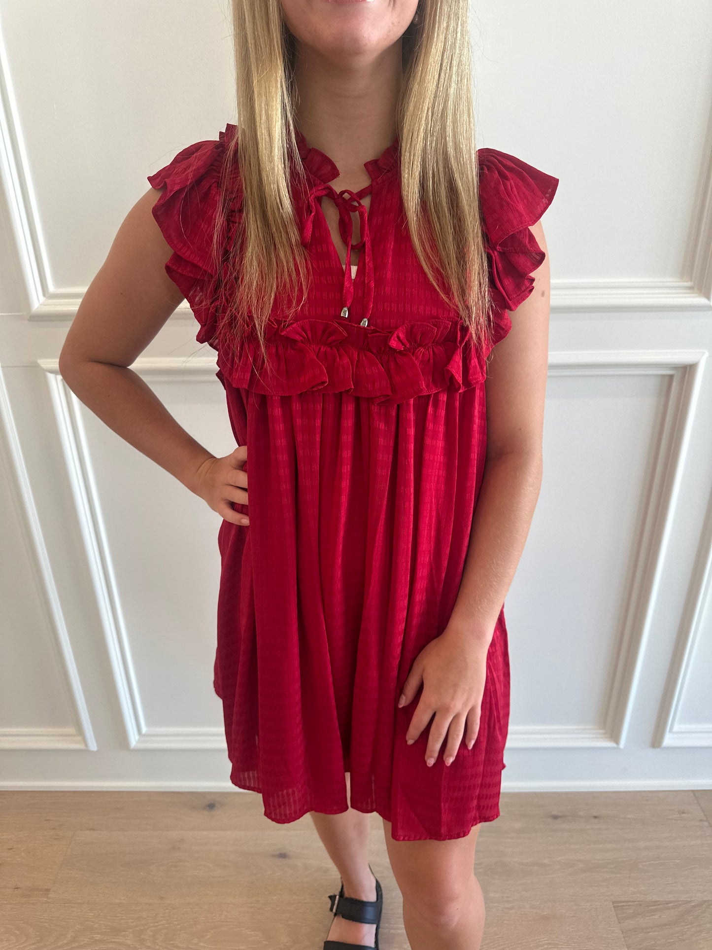 Scarlet Swing Mini Dress