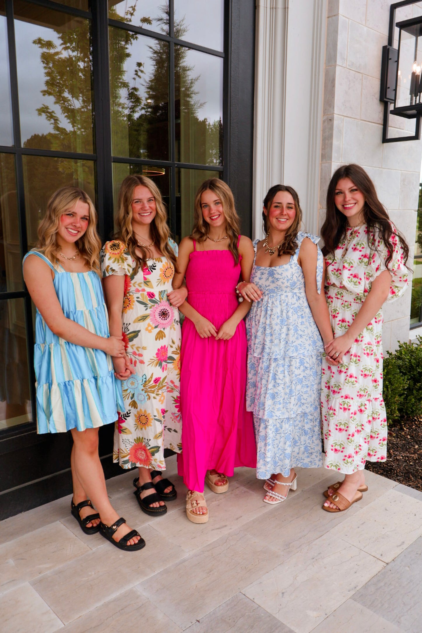 First Impression Midi Dress - Fuscia