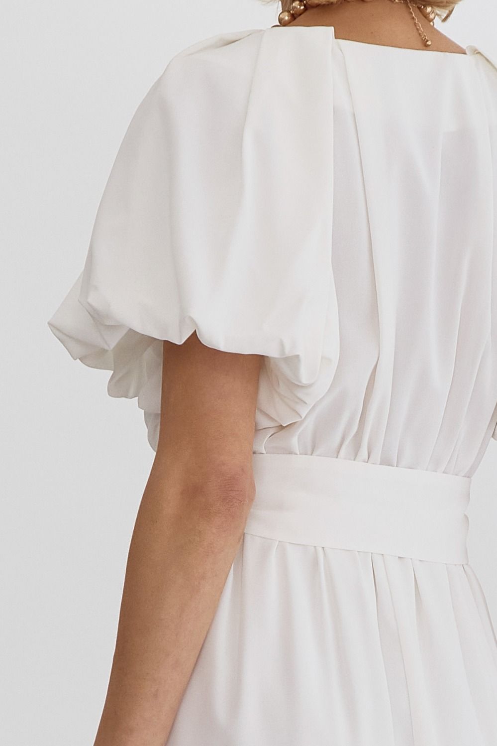 Picture Perfect Dress - White