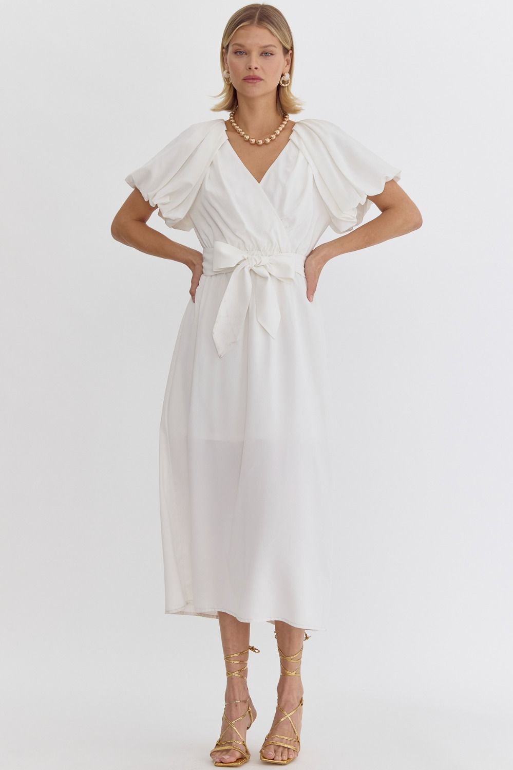 Picture Perfect Dress - White