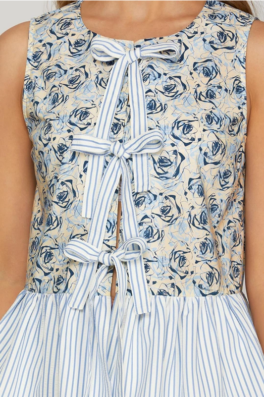 Sweet Pea Top - Blue