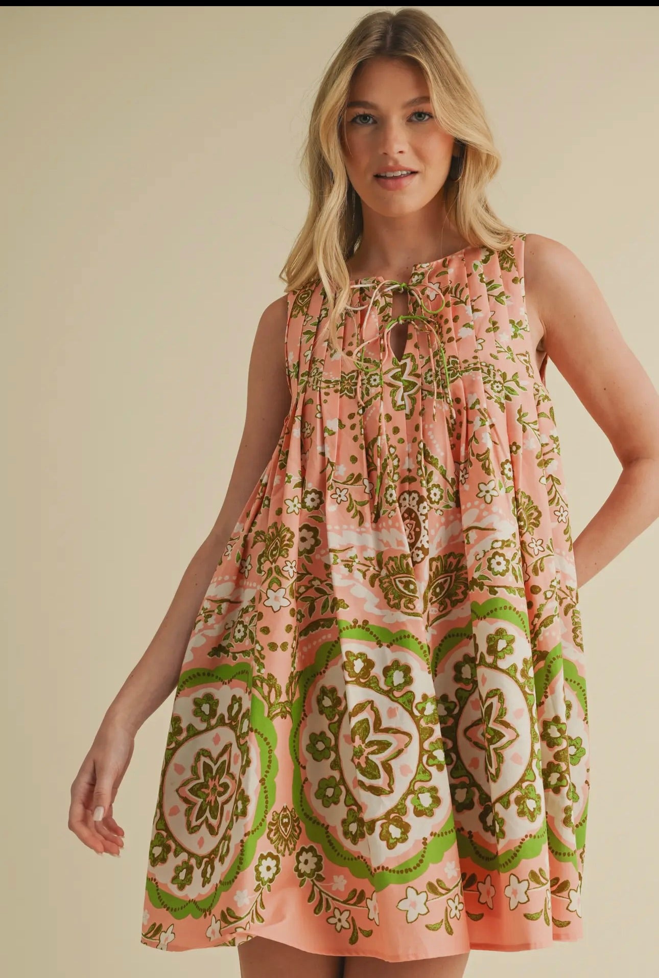 Summer Oasis Mini Dress