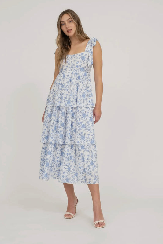 Good Intentions Dress - Blue