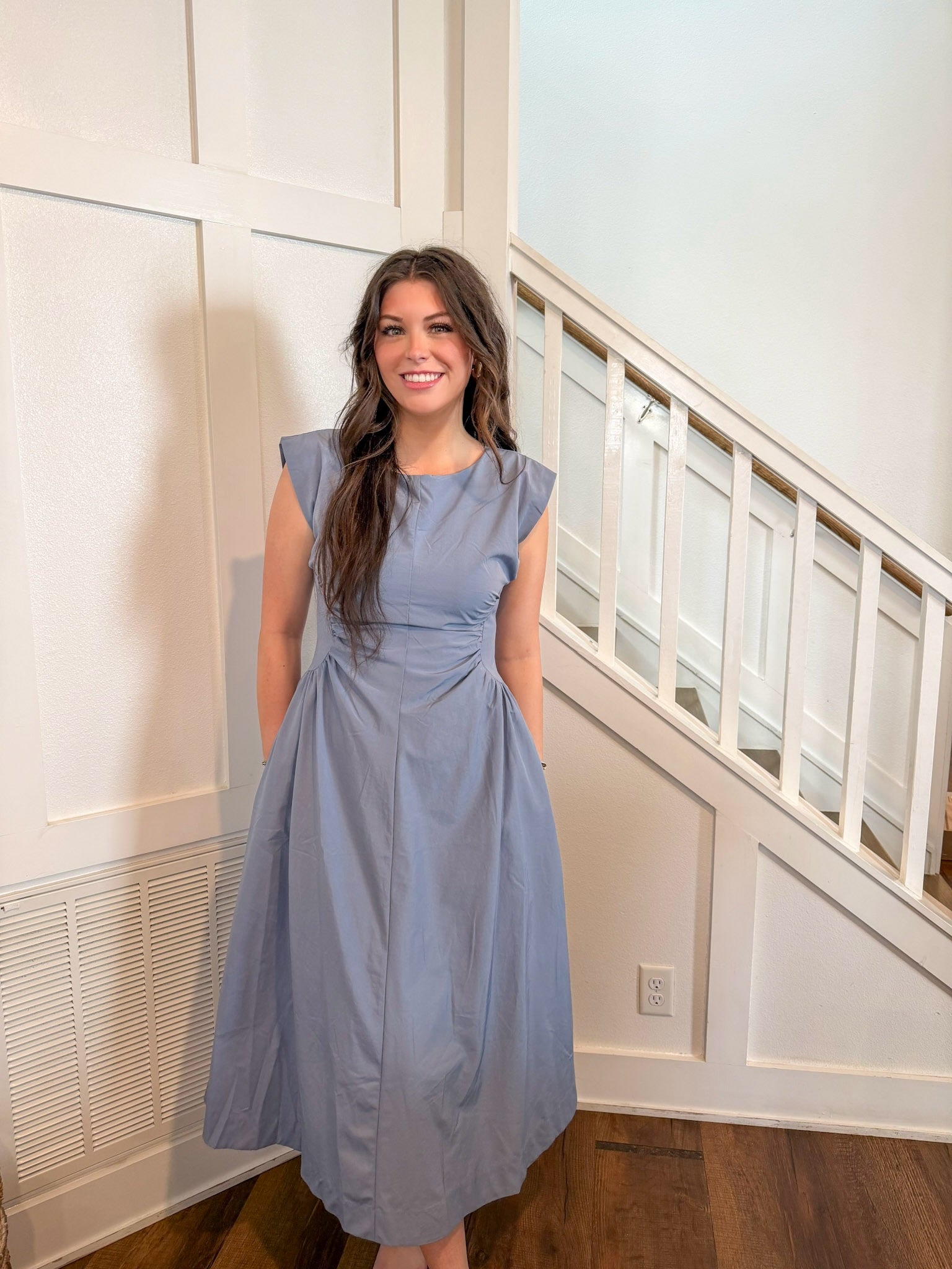 Never A Question Dress Midnight Blue / Large