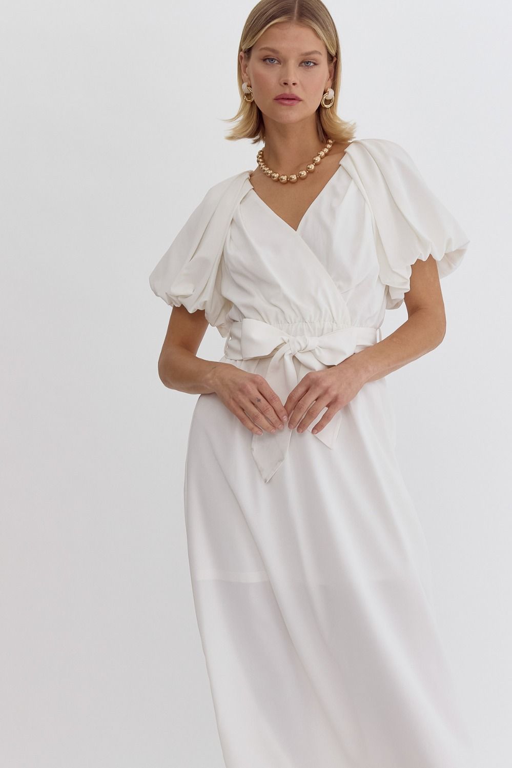 Picture Perfect Dress - White