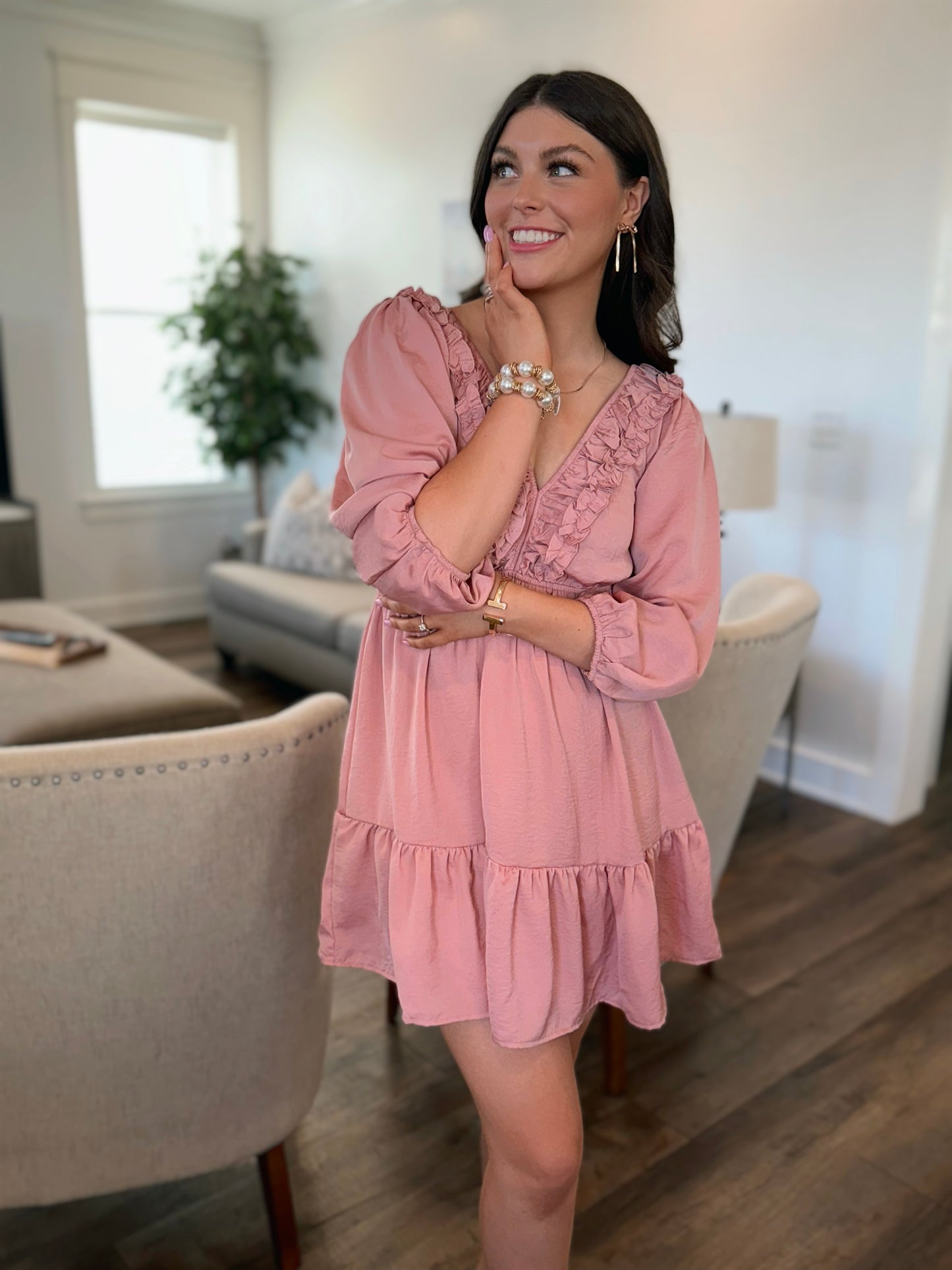 Tiered Ruffle Dress