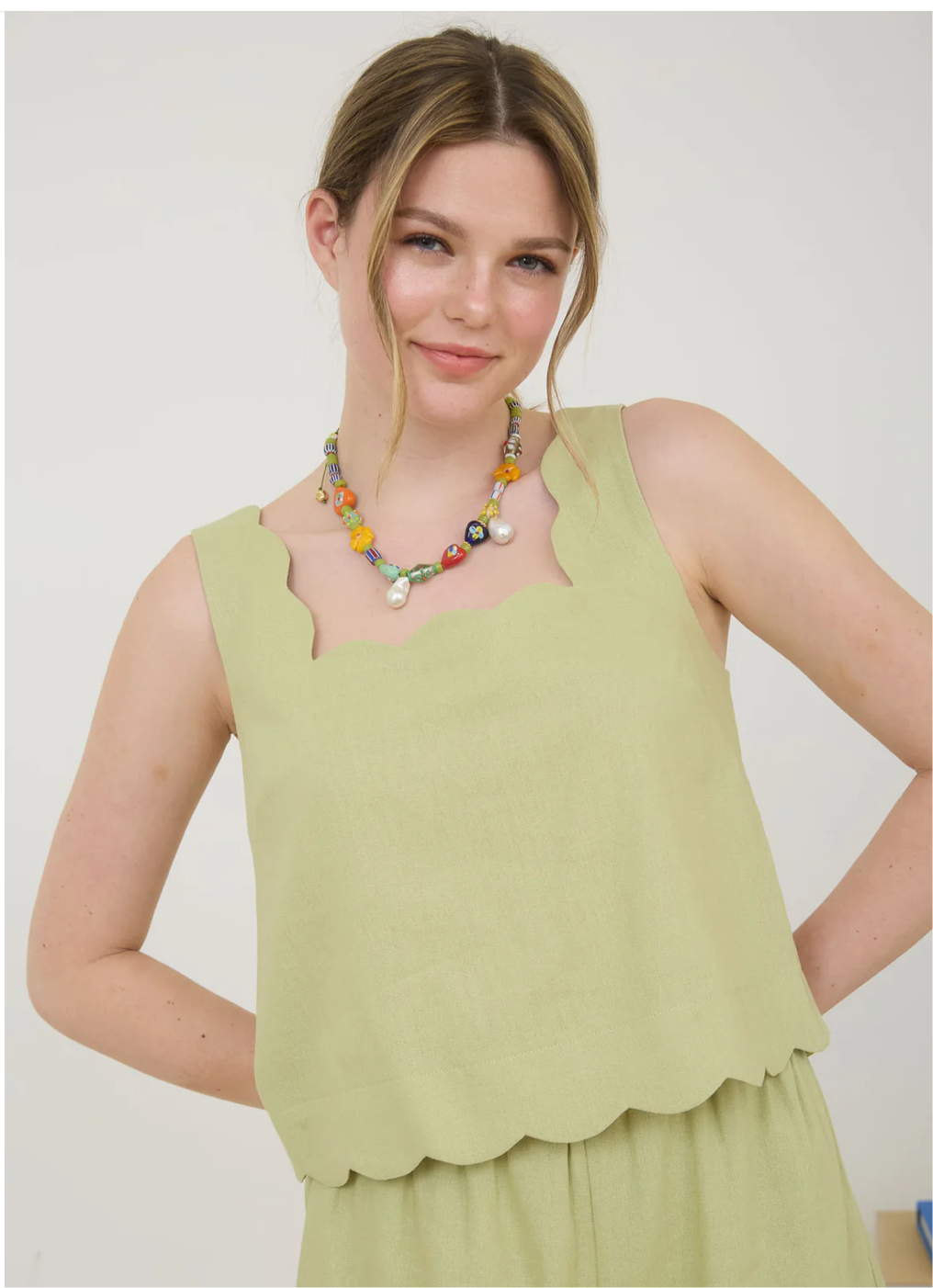 Scalloped Top