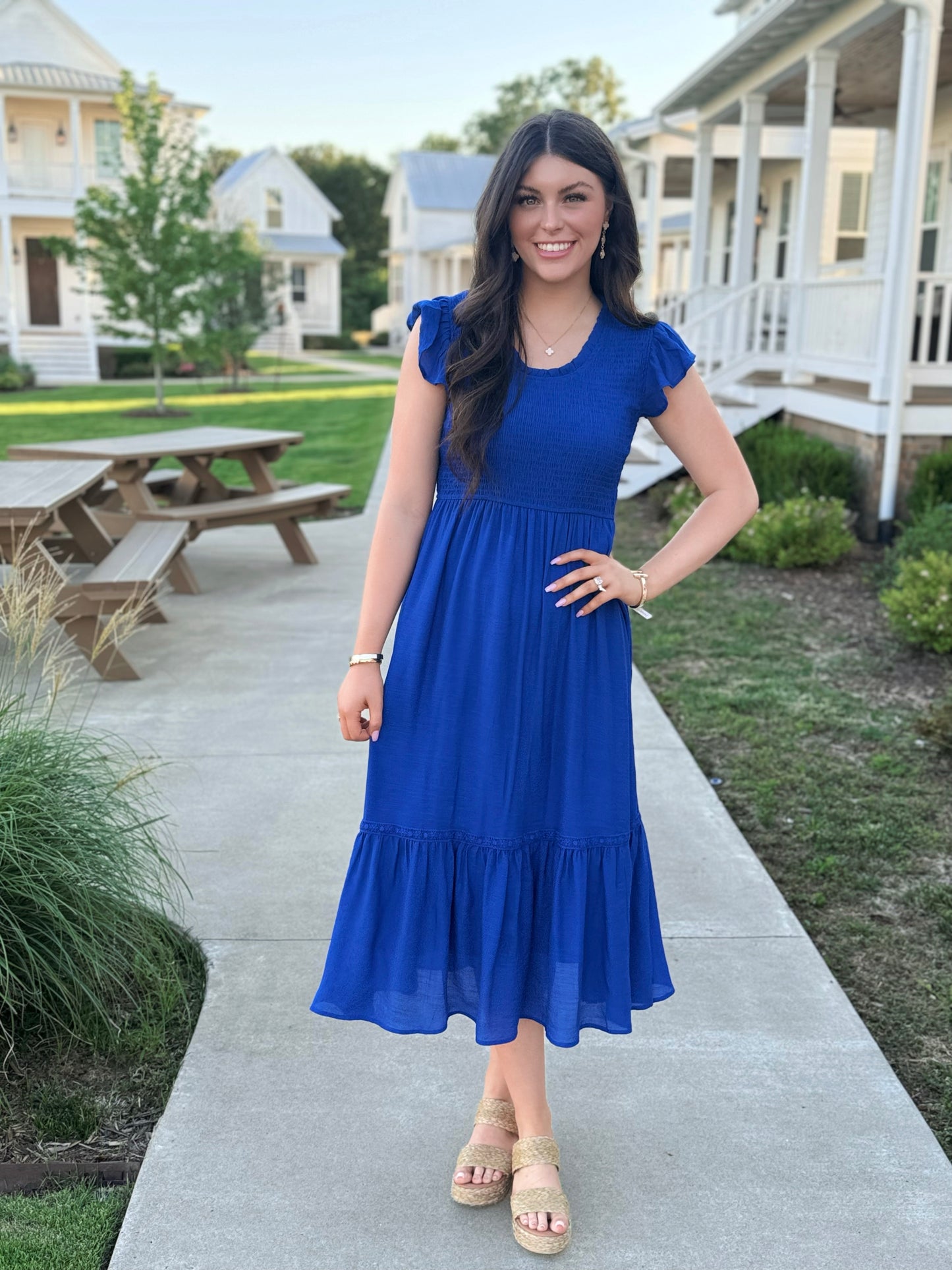 Blue Maxi Dress