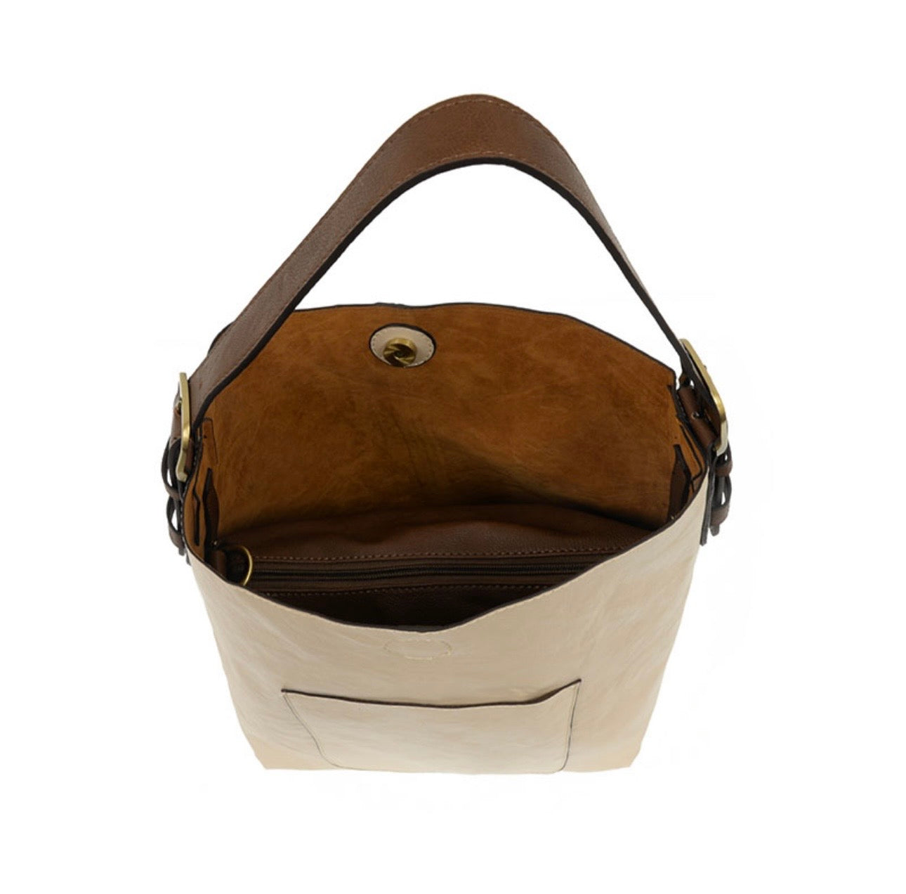 Joy Susan Classic Hobo Handbag - Cream