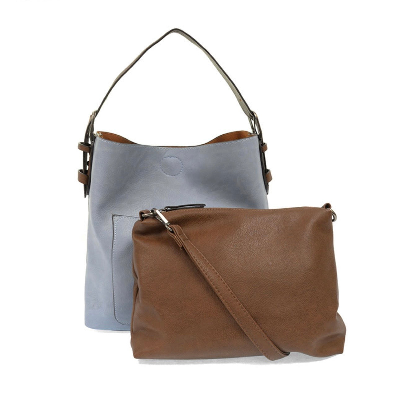 Joy Susan Classic Hobo Handbag - Wedgewood Blue