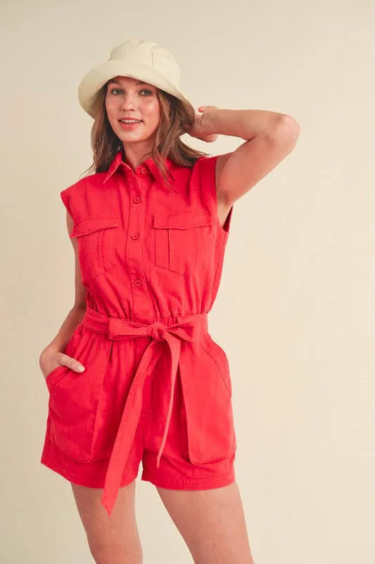 Take Me Downtown Romper