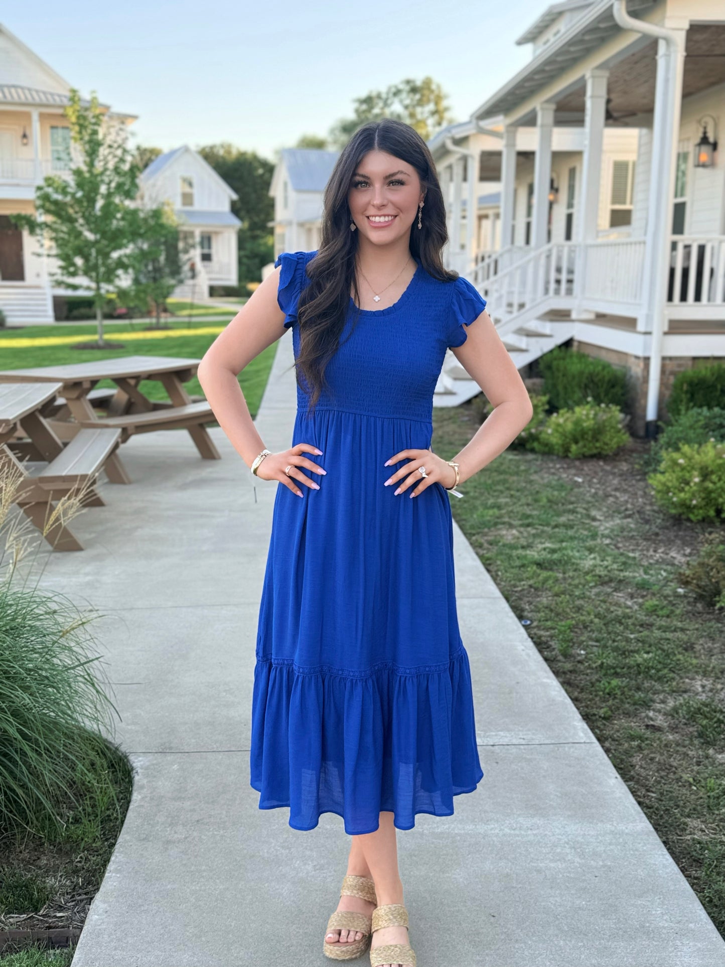 Blue Maxi Dress