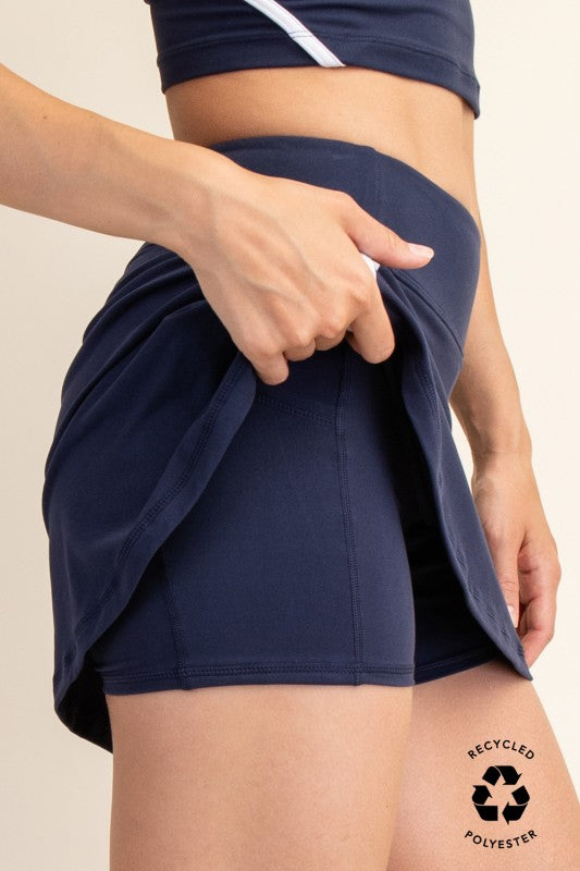 Kelsey Athletic Butter-Soft Top and Skort Set