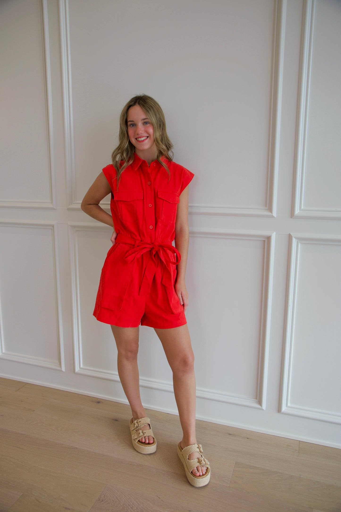 Take Me Downtown Romper