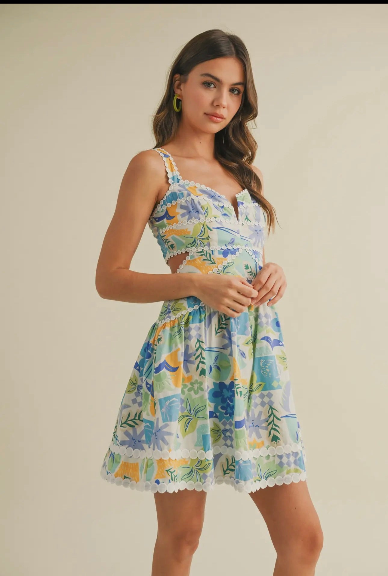 Summertime Blues Dress