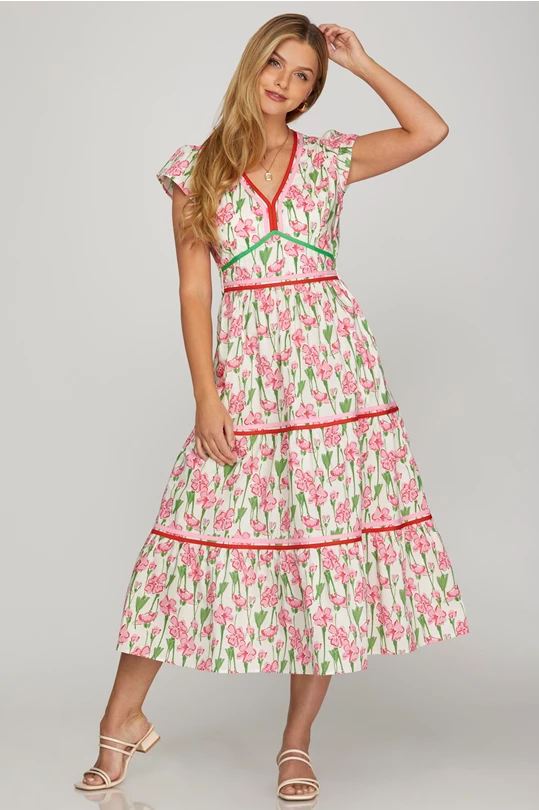 Call Me Lovely Midi Dress