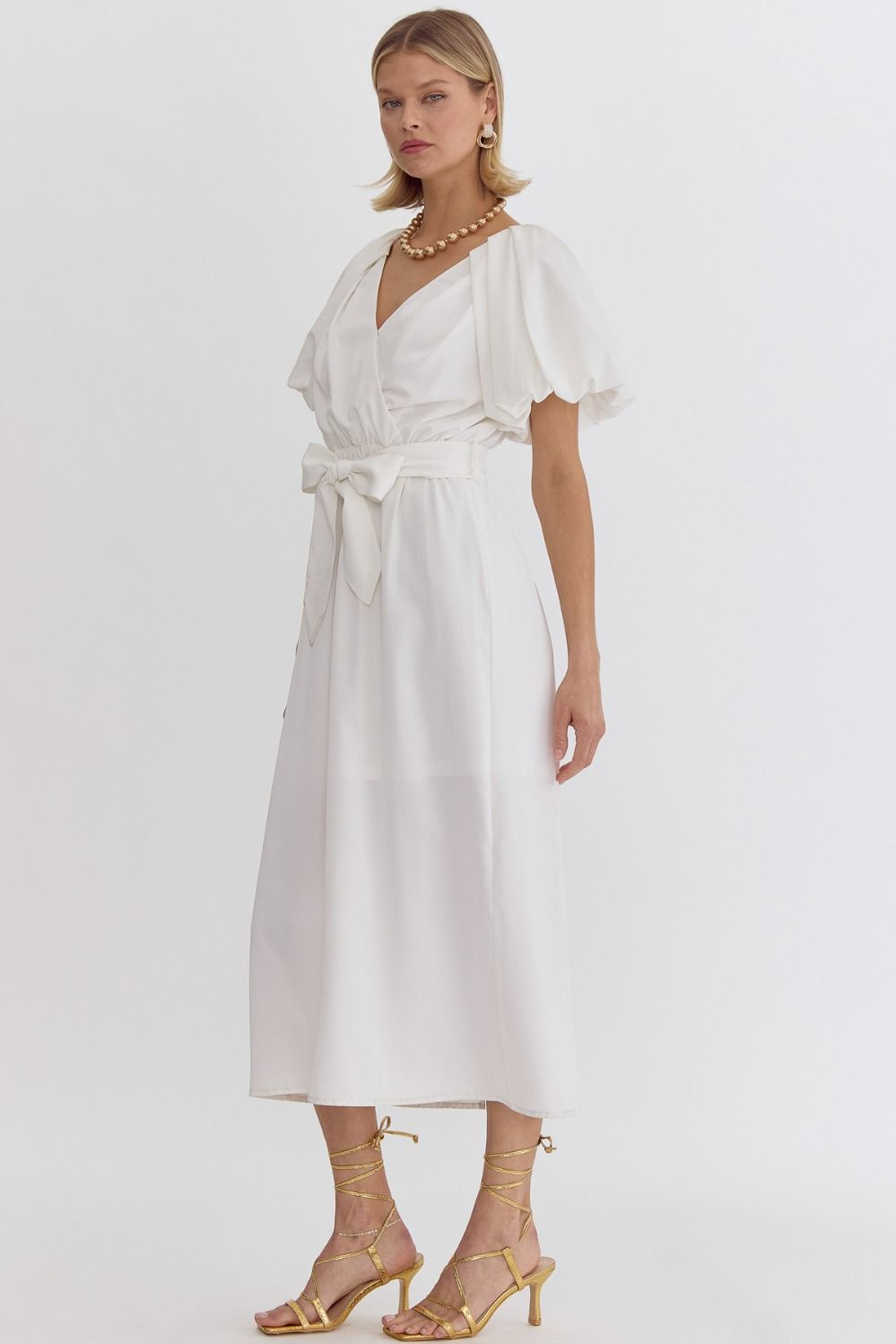 Picture Perfect Dress - White
