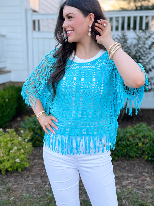 Crotchet Fringe Top