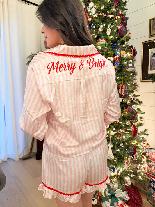 Merry And Bright Pajama Set