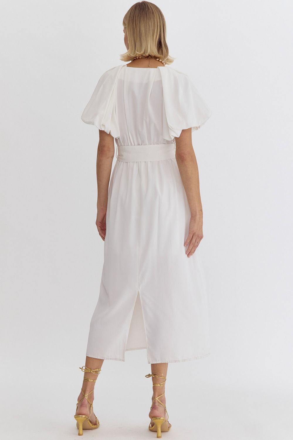 Picture Perfect Dress - White