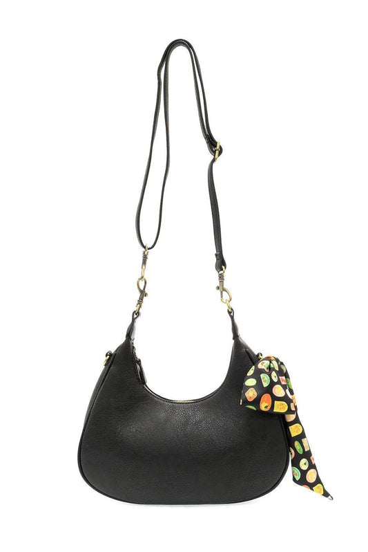 Joy Susan Farmers Market Scarf Convertible Crossbody - Black