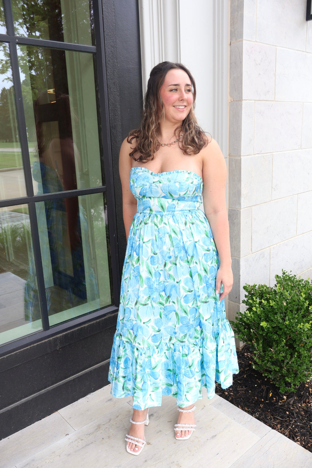 Hawaiian Paradise Dress (detachable straps) Medium Hawaiian Paradise Dress (detachable straps) Medium