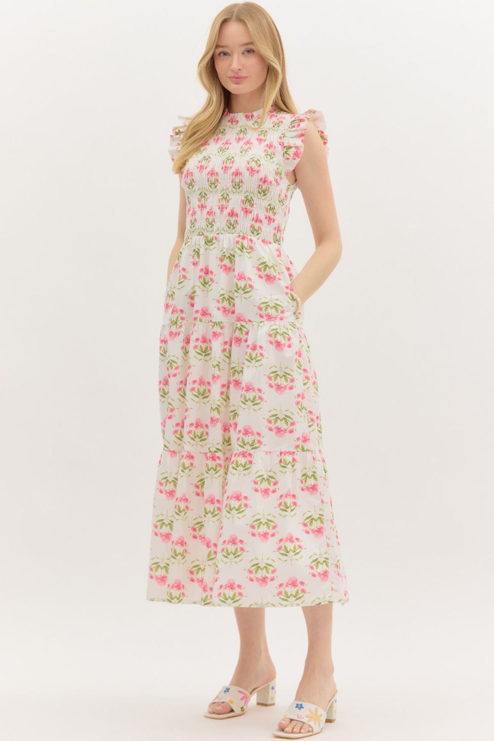 Azalea Lane Midi Dress