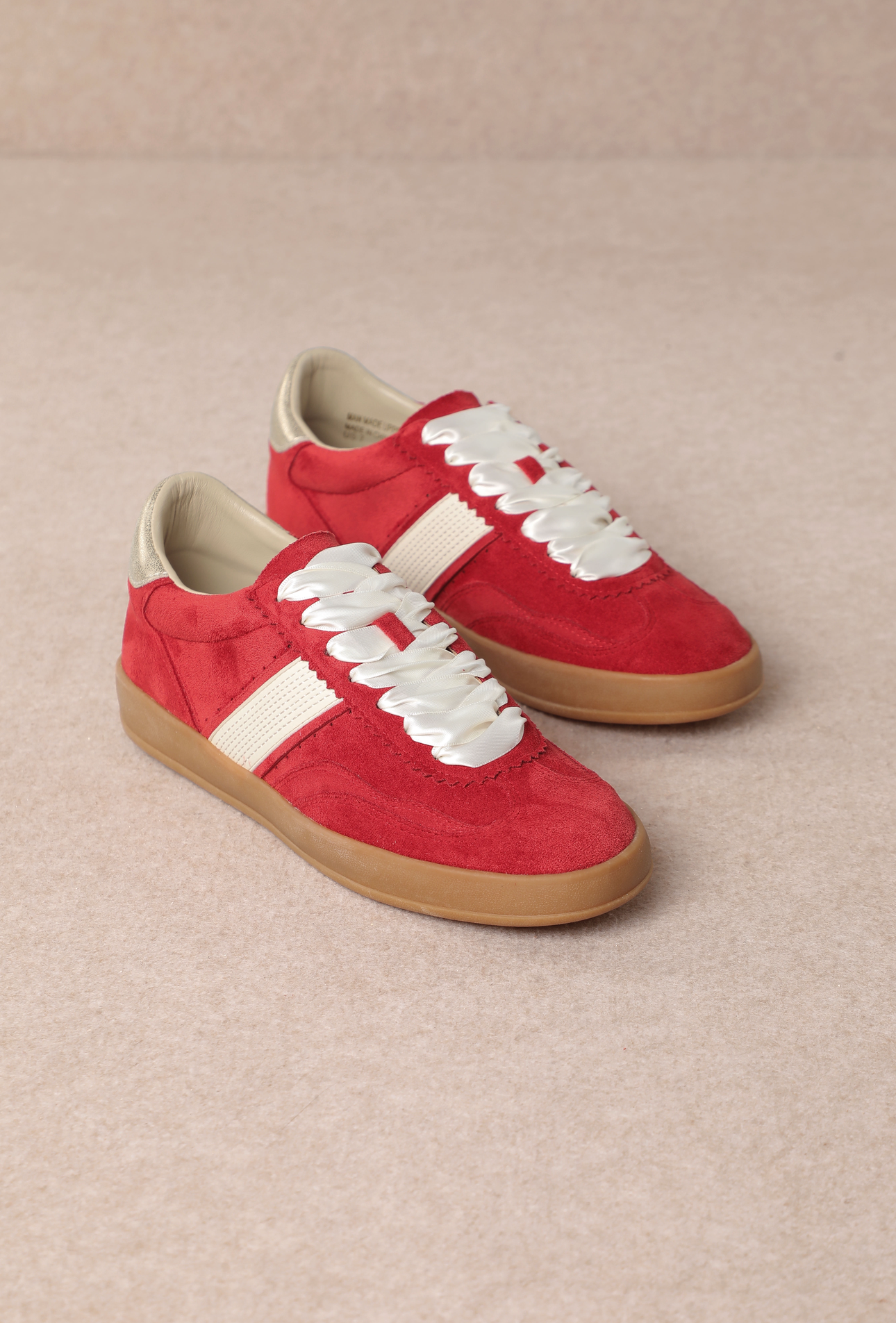 Miim Suede Sneakers - Red