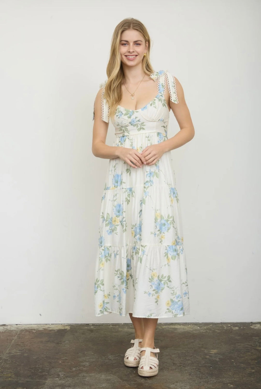 Bluebell Garden Midi Dress