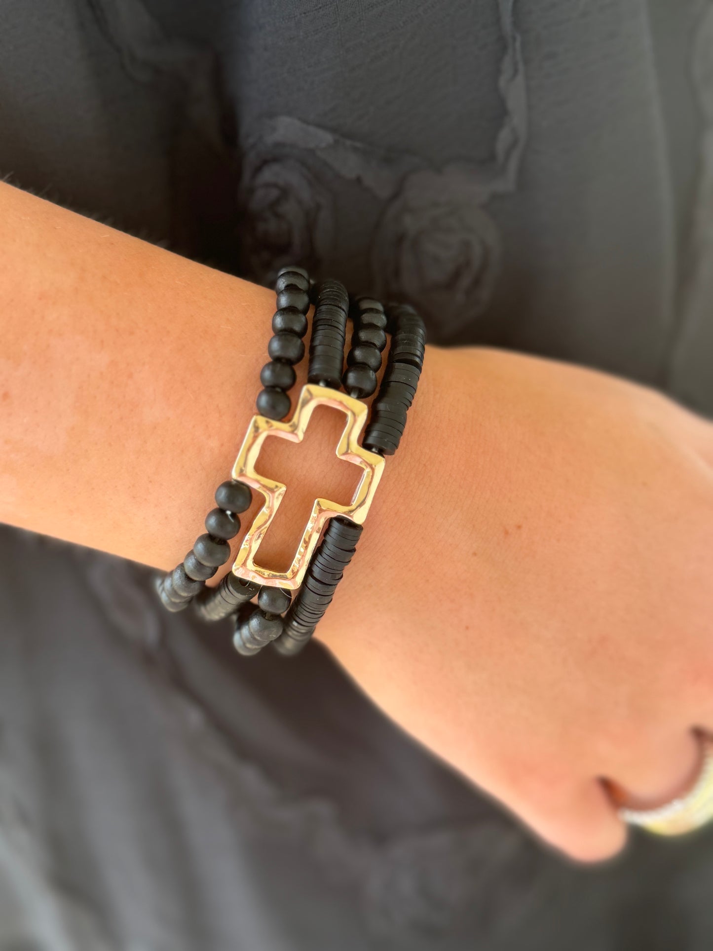 Beaded Cross Bracelets