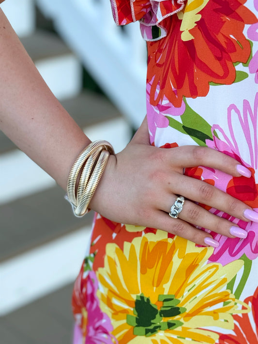 Gold Bracelet Stack