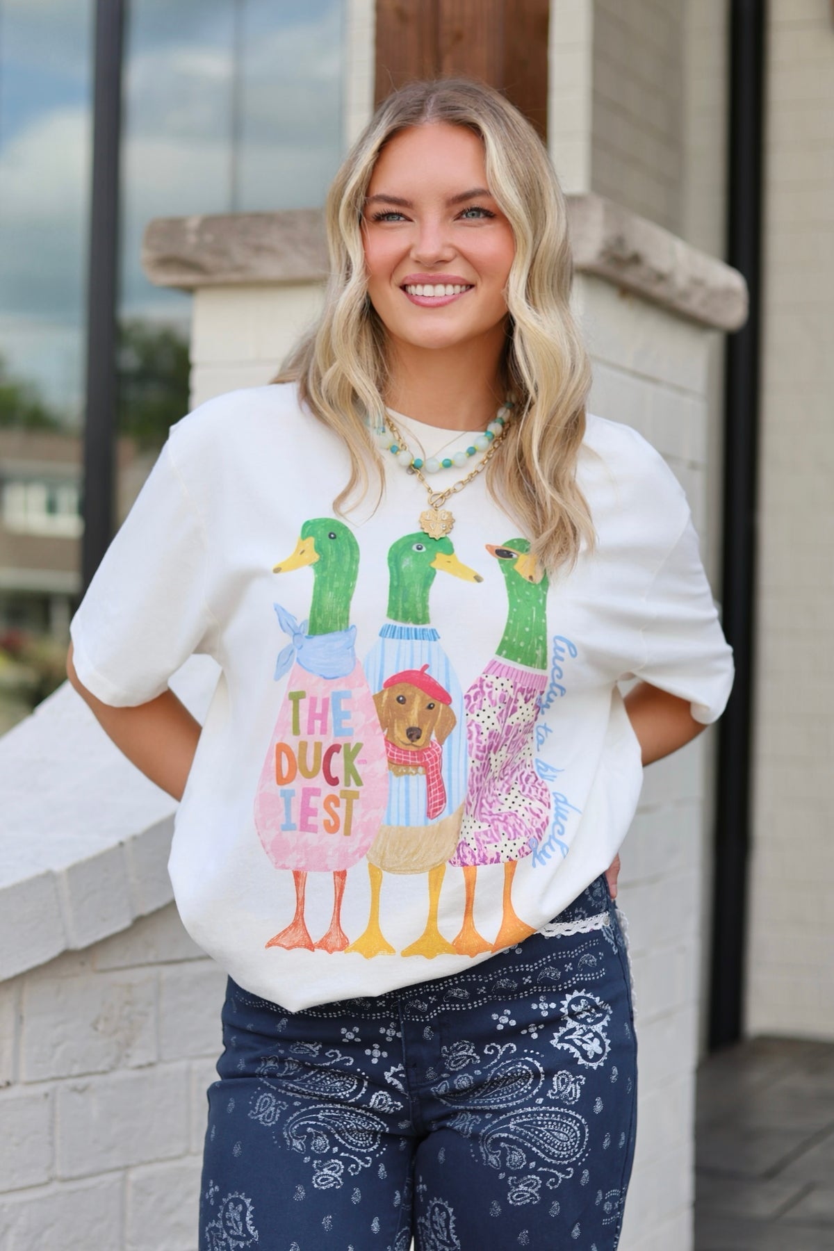 Lucky To Be a Ducky Tee
