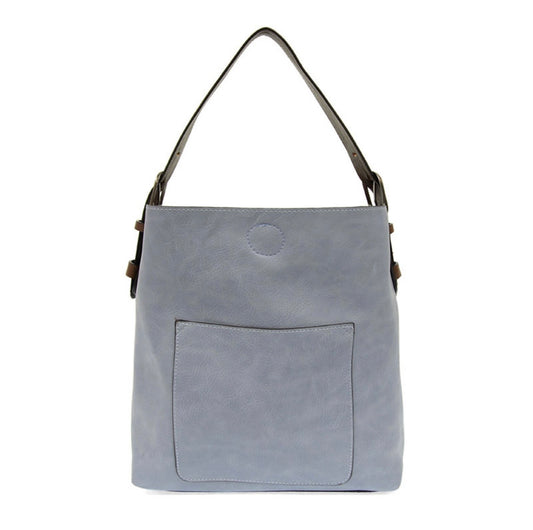 Joy Susan Classic Hobo Handbag - Wedgewood Blue