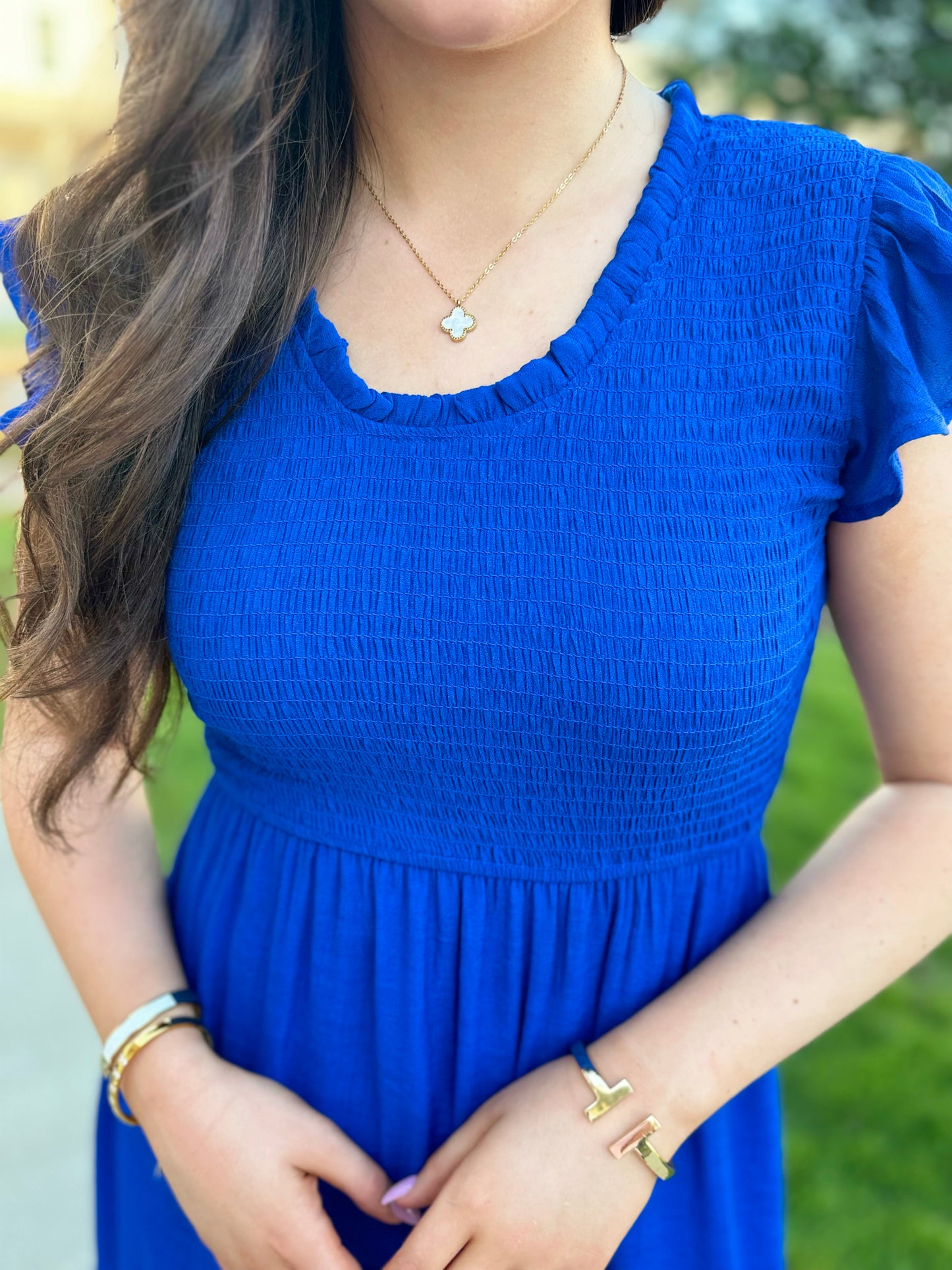 Blue Maxi Dress