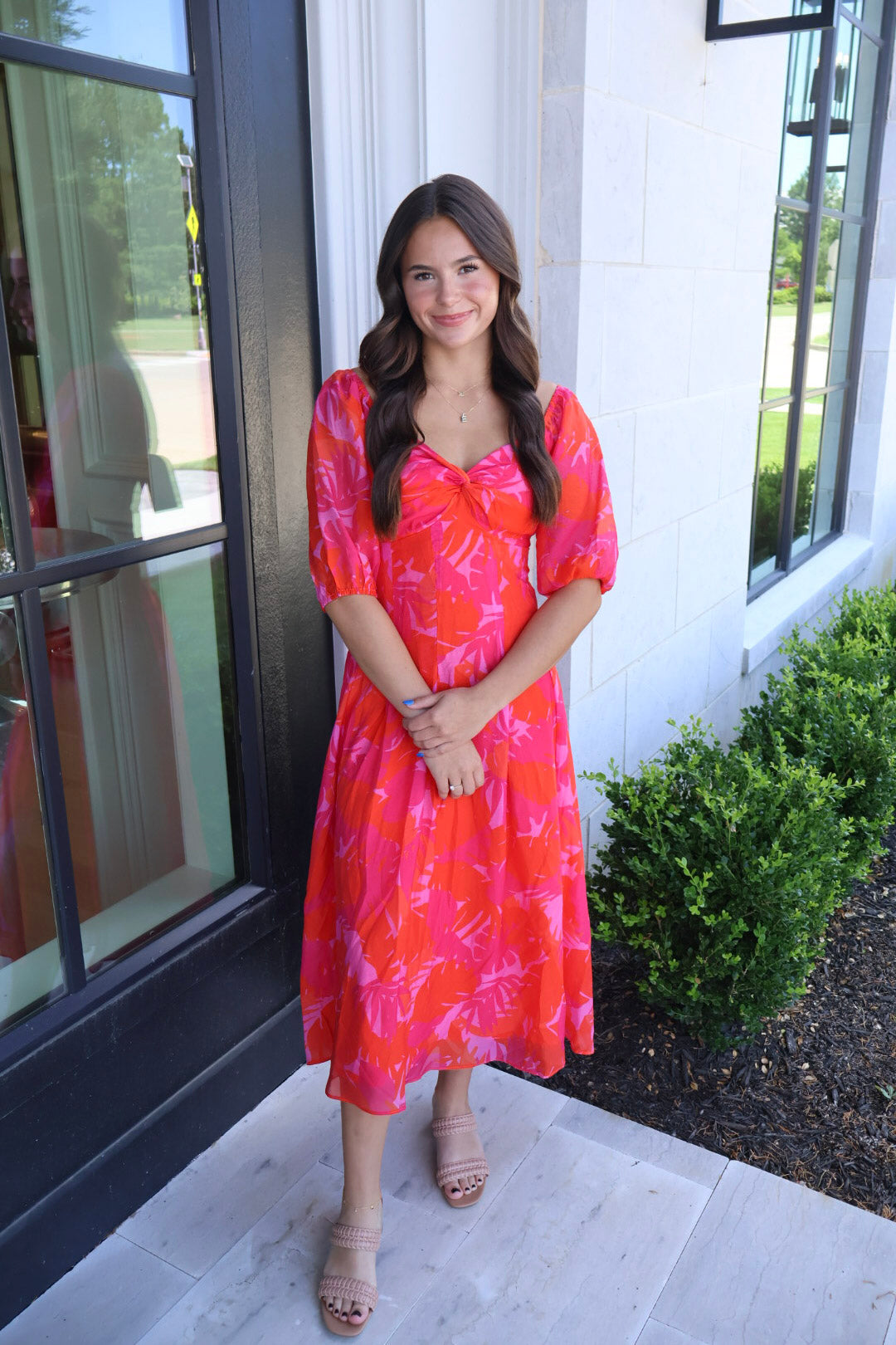 Here Comes The Sun Midi Dress