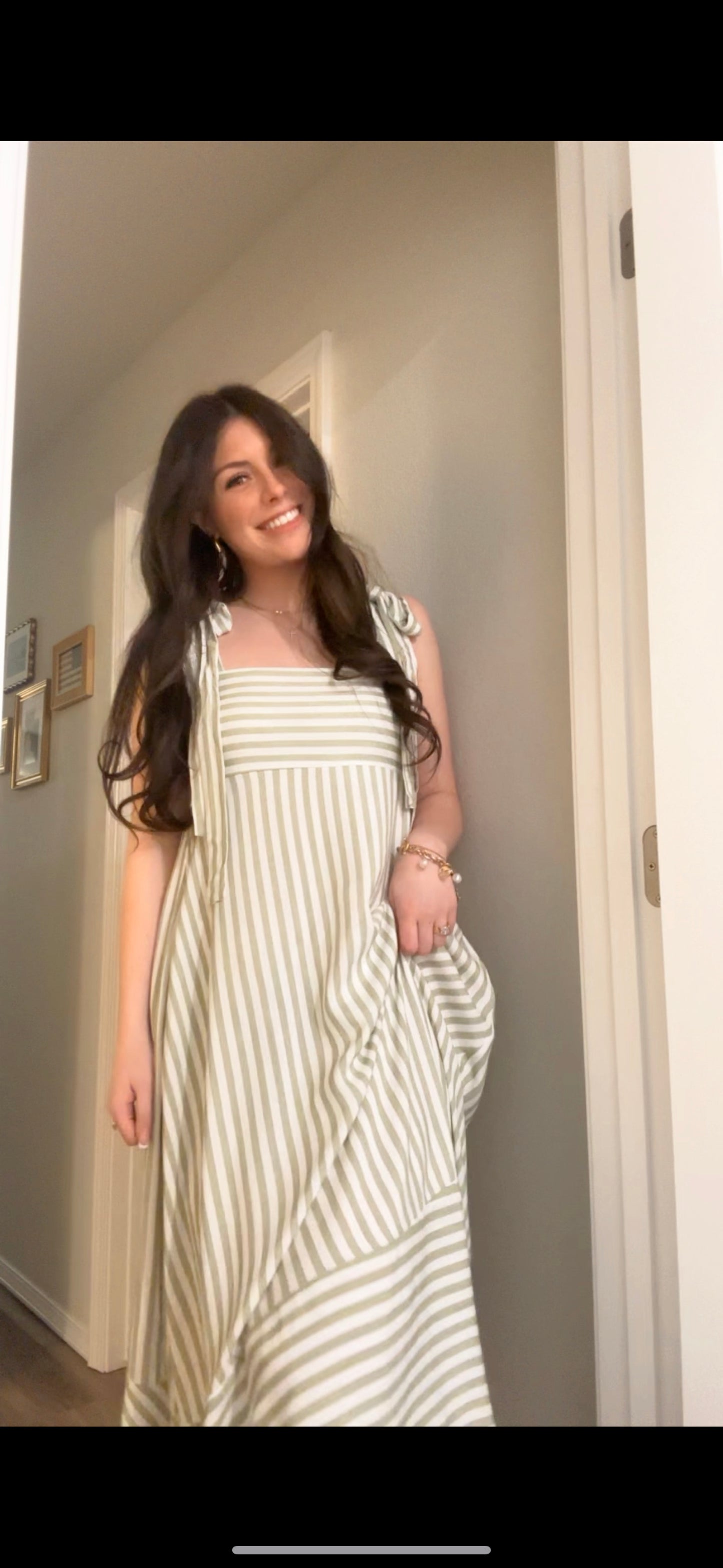 Lauren Dress - Light Olive