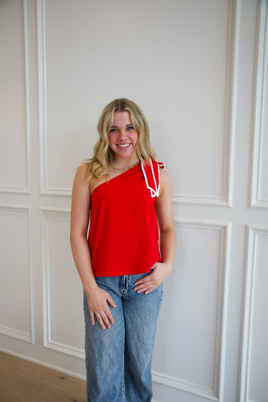 American Dream Top - Red