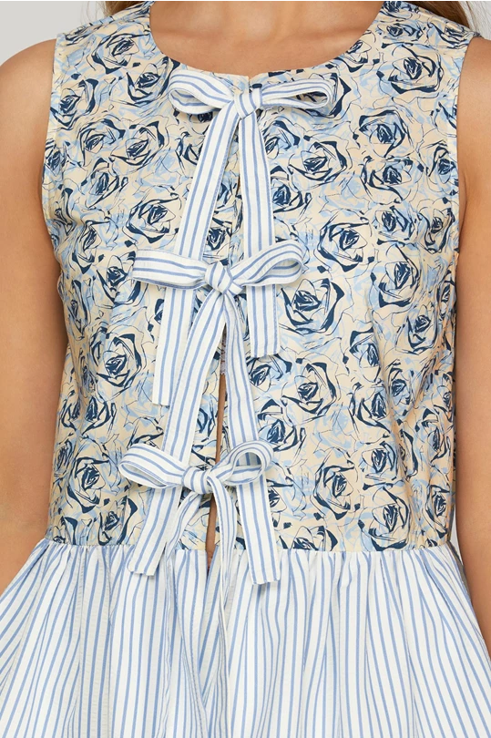 Sweet Pea Top - Blue