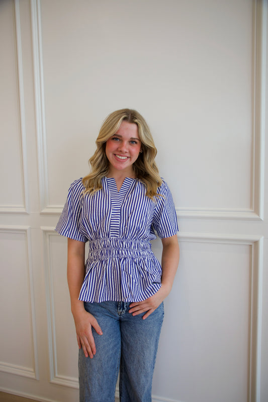 All-American Girl Top - Navy