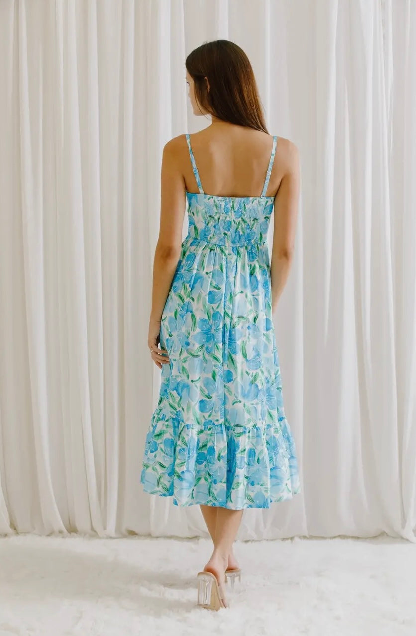 Hawaiian Paradise Dress (detachable straps)