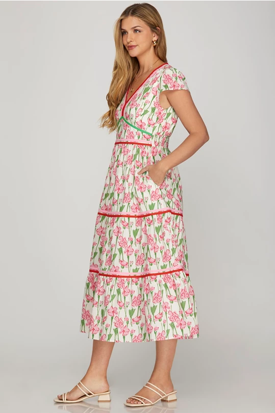 Call Me Lovely Midi Dress