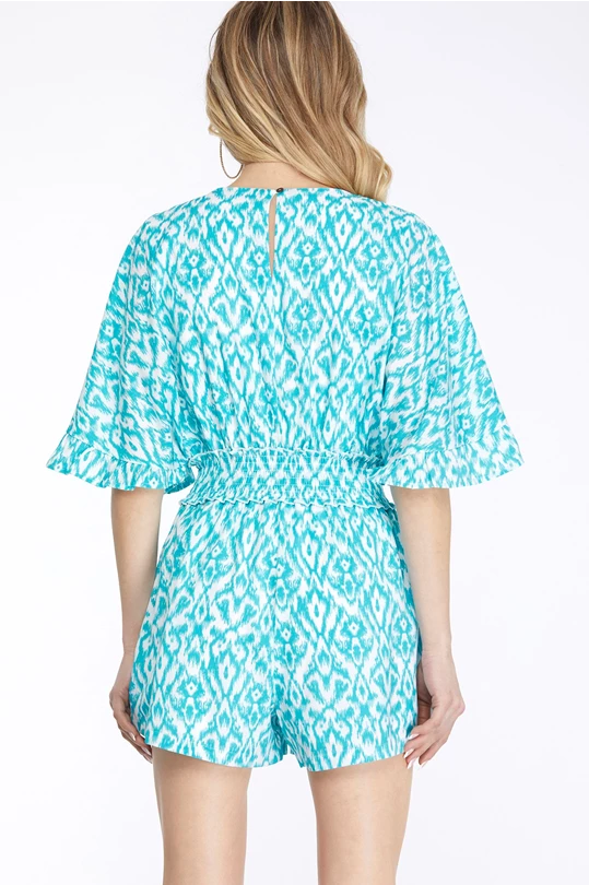 On Tropic Time Romper