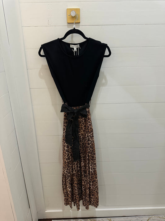 Lovely In Leopard Midi Dress