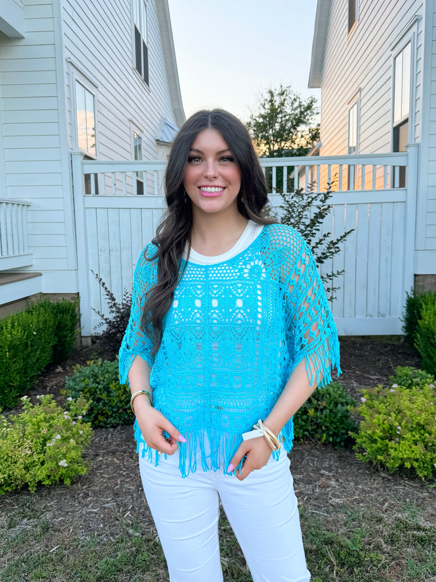 Crotchet Fringe Top
