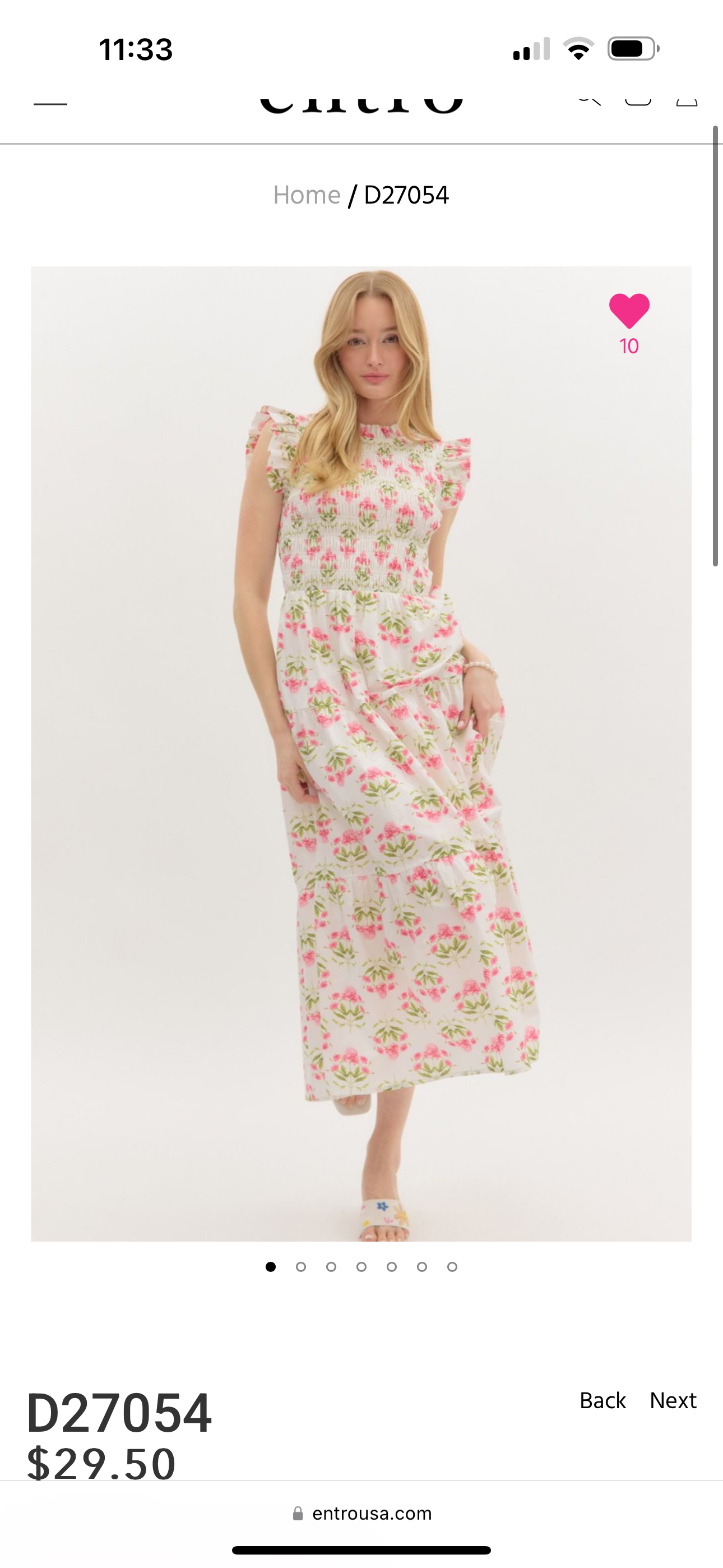 Azalea Lane Midi Dress