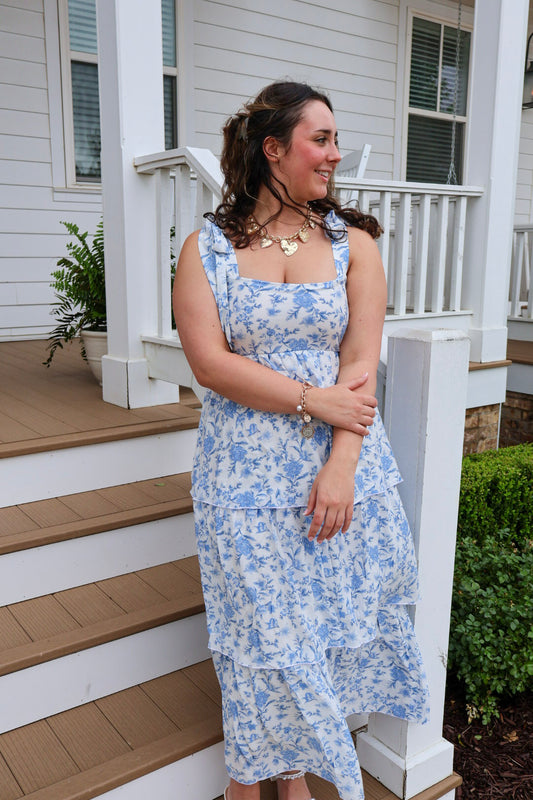 Good Intentions Dress - Blue