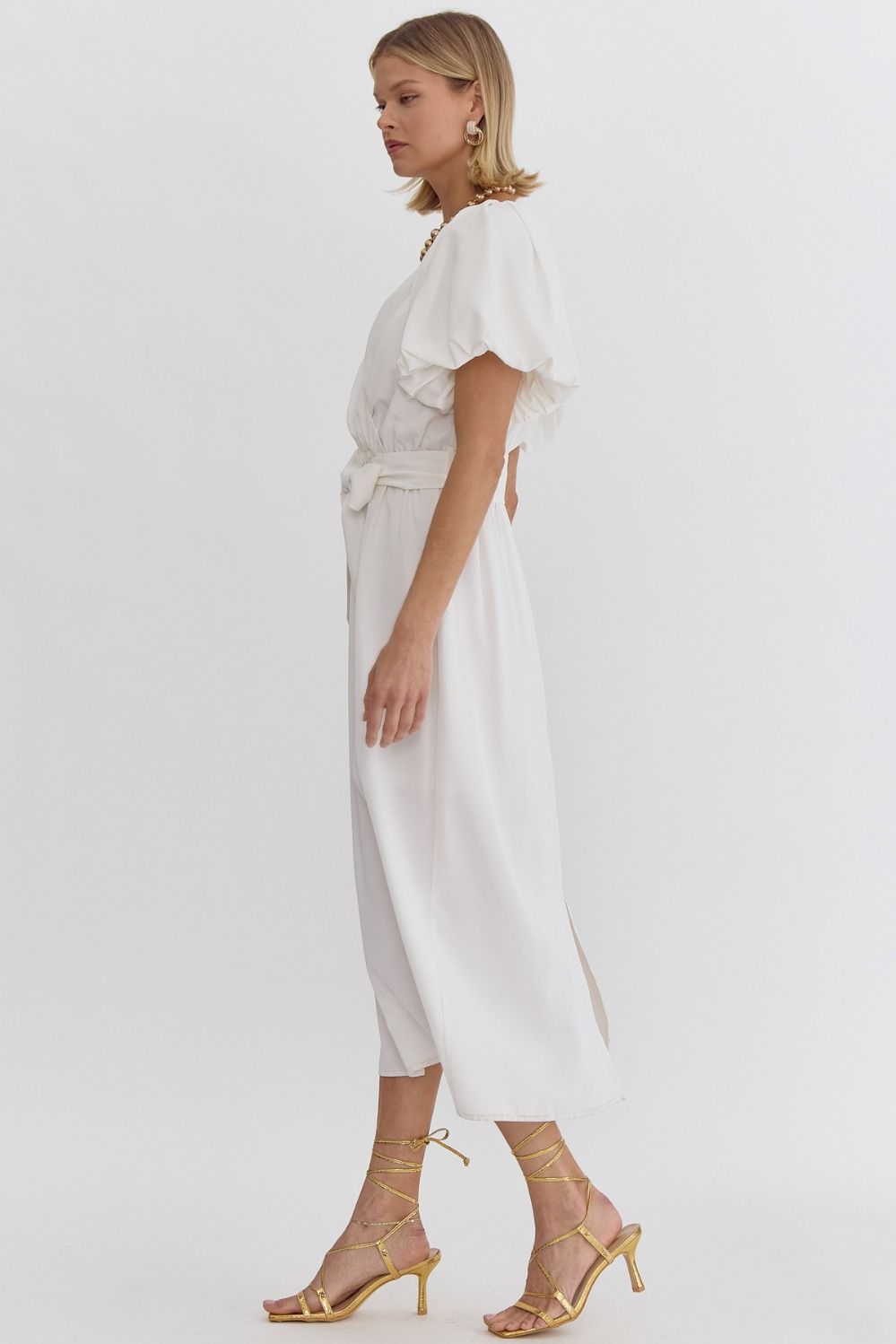 Picture Perfect Dress - White