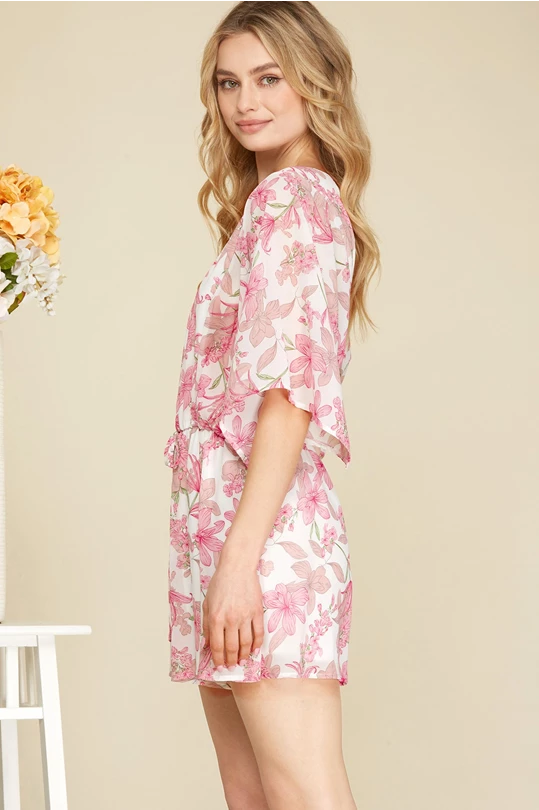 Sweet In Pink Romper