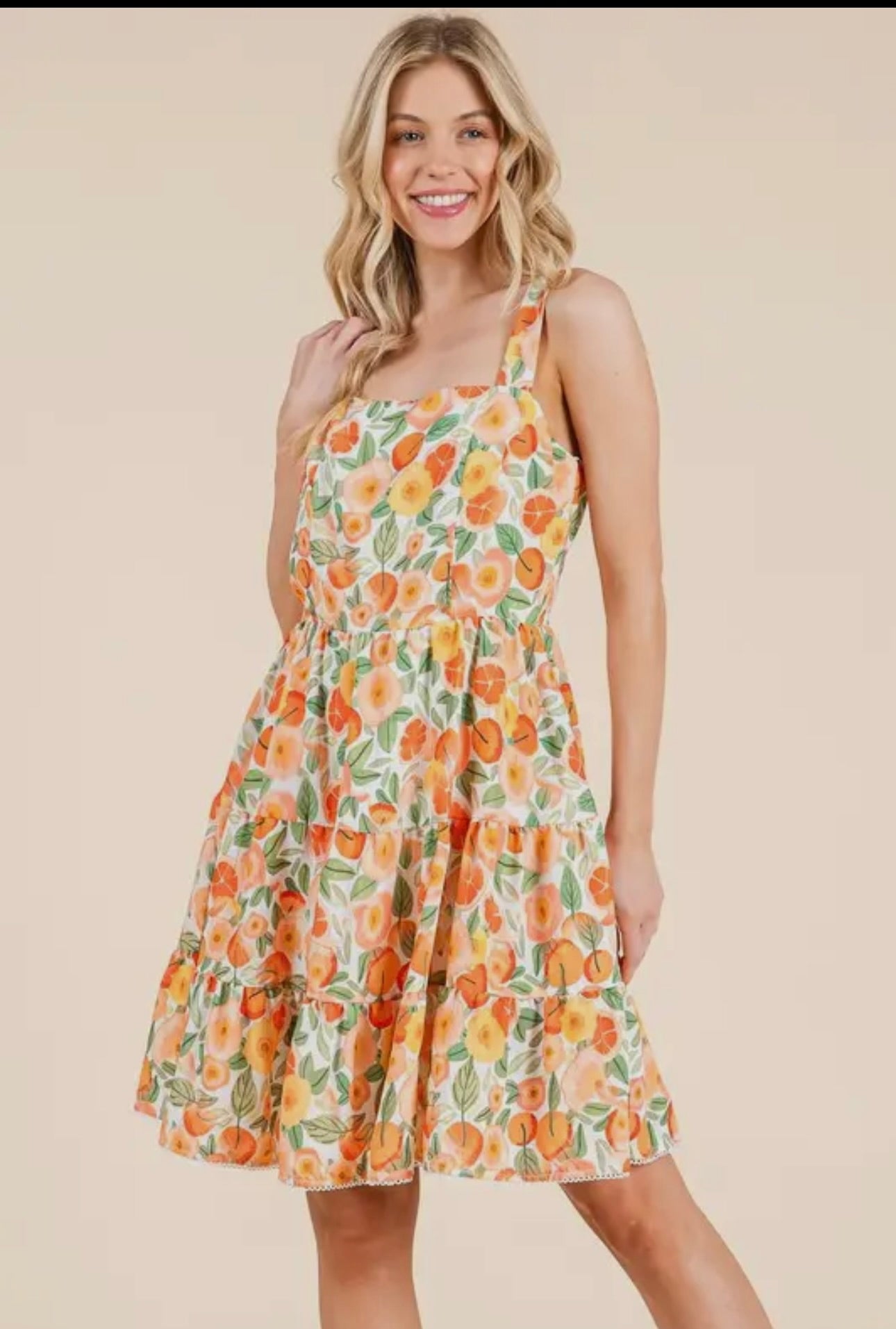 When Life Gives You Citrus Dress